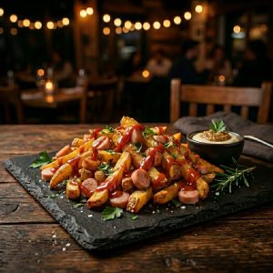 Papas Fritas Salchippapas