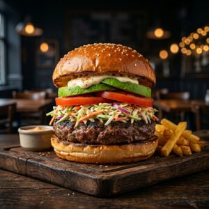 Hamburguesa Dinámica Con Sabor