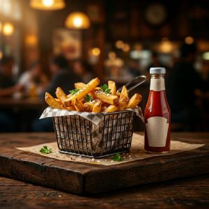 Papas Fritas Rusticas