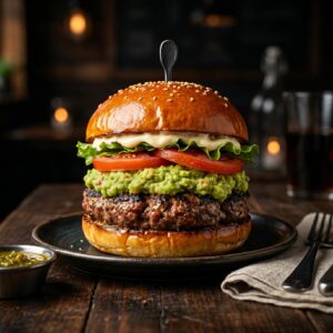 Hamburguesa Italiana Con Sabor
