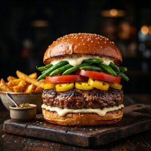 Hamburguesa Chacarera Con Sabor