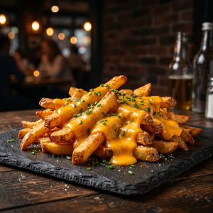 Papas Fritas Cheddar